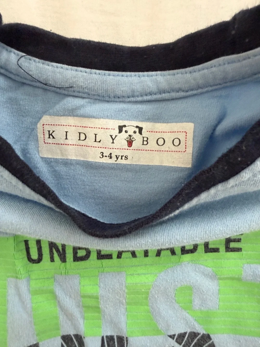 GAP Lime Green 'Cool Dude' Bear Graphic Tee